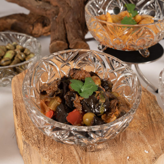 Aubergine à la marocaine <br/>250g