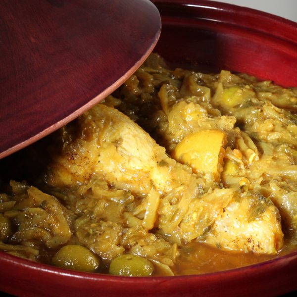 Tajine de poulet aux olives <br/>la part