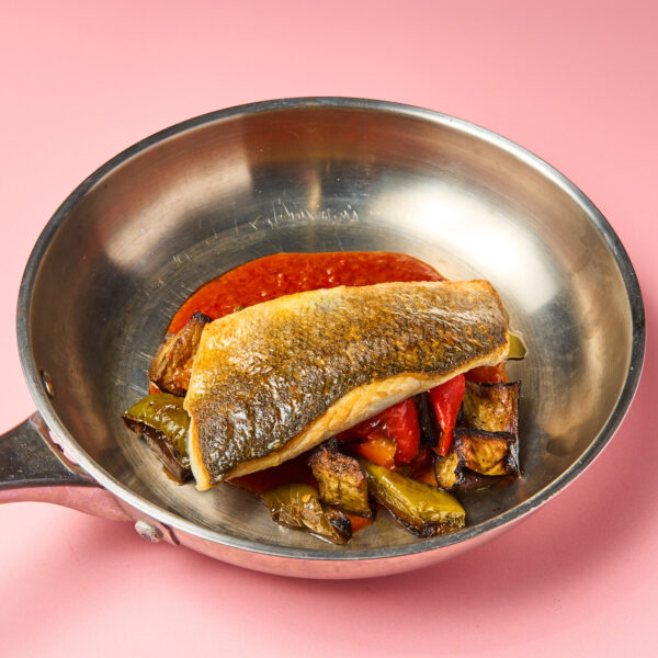 Filet de merlu, légumes à la provençale <br/> 1 part